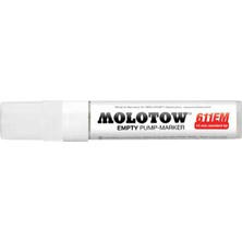 Molotow 611Em 15 mm Boş Marker Kalın Uç Özelliği ile Sanatsal Malzemeler için İdeal