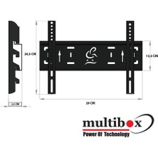 Cix Multibox Mb-32 19" - 37" Sabit Askı Aparatı