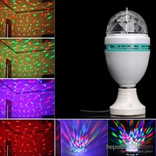 Cix LY-399 Duylu Renkli Led Döner Başlıklı Disko Ampulü