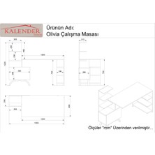 Olivia Çalışma Masası