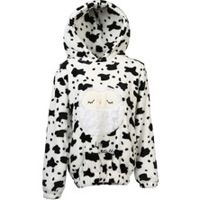Bonalodi Baykuş Desen Bayan Polar Sweatshirt