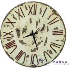 Markakanvas Ahşap Duvar Saati