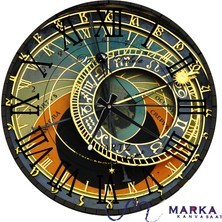 Markakanvas Ahşap Duvar Saati