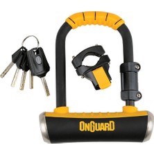 Onguard U-Kilit Anahtarlı 8006 Pitbull Mini Siyah