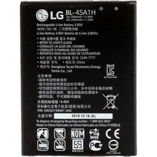 LG K10 2300 mAh Batarya Pil