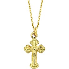 AltınSepeti Altın Minik Haç Kolye AS1175KL