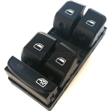 Wolcar Audi A5 2008 Sonrası Dörtlü Cam Açma Anahtarı