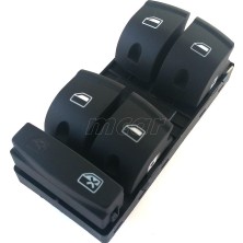 Wolcar Audi A6 2005-2011 Dörtlü Cam Açma Anahtarı