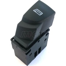 Wolcar Citroen Jumper 2 Sol İç Cam Açma Anahtarı Siyah - Çerçevesiz