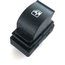 Wolcar Fiat Lınea Sağ Tekli Cam Düğmesi - Çerçevesiz