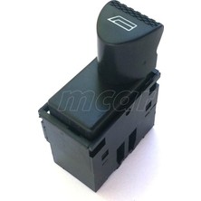 Wolcar Fiat Palio Cam Düğmesi Sol İç Siyah