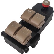 Wolcar Honda Civic 2001-2006 Sol Dörtlü Kahve Cam Açma Anahtarı