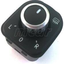 Wolcar Volkswagen Golf 6 Ayna Ayar Anahtarı Krom