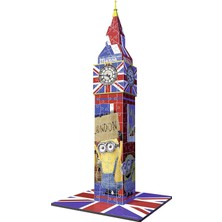 Ravensburger 3 Boyutlu Plastik Puzzle Big Ben Minions-125890