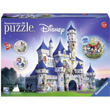 Ravensburger 3 Boyutlu Plastik Puzzle Walt Disney Şatosu-125876