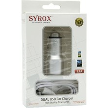 Syrox Micro USB Araç Şarj Cihazı