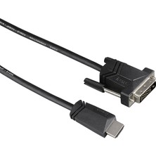 Hama HDMI - DVI/D Siyah 3m