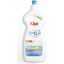 Klar Organik Bulaşık Yıkama Sıvısı - Portakal 500 Ml.