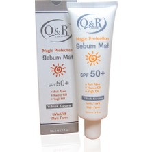 Q&R Sebum Mat Güneş Kremi 50Ml