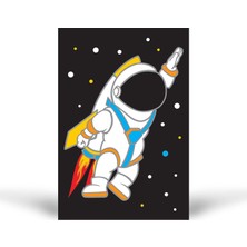 Astronot-1 Tuz Boyama KB-096
