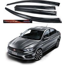 Sunplex Mugen Model Fiat Egea Ön-Arka Rüzgarlık Seti 104954