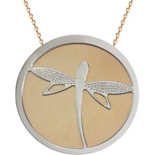 Altınsepeti Gümüş Yusufçuk Kelebeği Kolye G214Kl