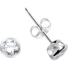 Altınsepeti Tektaş Gümüş Küpe Sle0046J