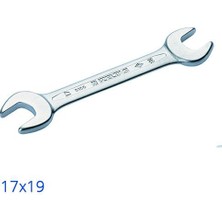 İzeltaş Çatal İki Ağız Anahtar Kısa Boy 17X19