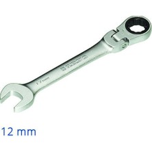 İzeltaş Mafsallı Cırcır Kombine Anah. 12 Mm