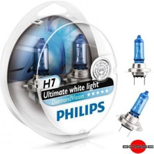 Nettedarikcisi Philips H7 Diamond Vision Ampül 12V 55W 5000K 12972Dvs2