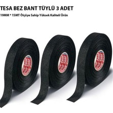 Nettedarikcisi Bez Bant Tüylü Tesa 19Mm*15Mt 3 Lü