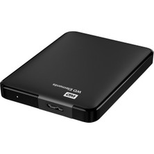 Wd 1Tb 2,5" Exclusive Edition 3 Yıl Garanti + Taşıma Kılıflı Usb3.0 Siyah Taşınabilir Disk (Wdbhhg0010Bbk-Eesn)