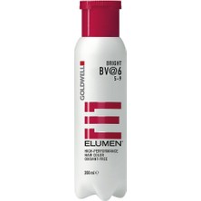 Goldwell Elumen Bv@6 Brown Violet - Kahve Viyole Saç Boyası