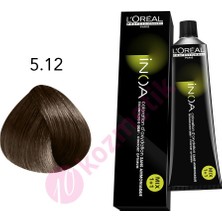 L'Oréal Professionnel İnoa Amonyaksız Saç Boyası No: 5.12 60Ml.