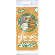 Wilkinson Sword 2 Plus Çift Bıçaklı 5 Adet Kullan At Tıraş Bıçağı