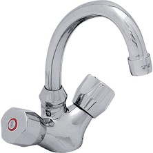 ECA Pınar Tek Gövde Lavabo Bataryası Krom