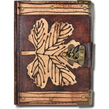 Deffter Krafton Deri Defter / Naturel S