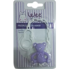 Wee Baby Figürlü Emzik Askısı-Mor