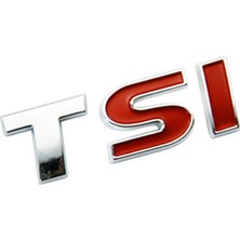 Wolcar Volkswagen Tsi Çift Kırmızı Tiguan Yazı