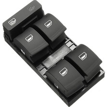 Wolcar Audi A4 Cam Açma Düğmesi Dörtlü