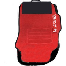 Mugen Power Honda Civic 1996-2000 Halı Paspas Kırmızı