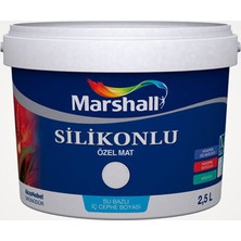 Marshall Silikonlu Özel Mat İç Cephe Boyası 15 lt Karamela