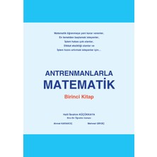Antrenman Yayıncılık Antrenmanlarla Matematik 1
