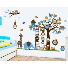 Cosy Home Gift Çocuk Ve Bebek Odası Muhteşem Görsel Resim Sticker Anaokulu Kreş Büyük Boy Xl190 X100 Cm Sticker