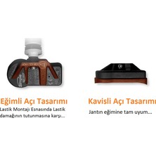 Orange Tpms Lastik Basınç Sensörü Renault Clio Captur Trafic Dacia Smart