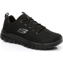 Skechers Graceful Women Siyah Sneaker 12615.Bbk
