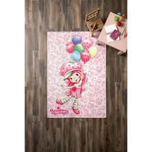 Taç Strawberry Shortcake Ballons Halı