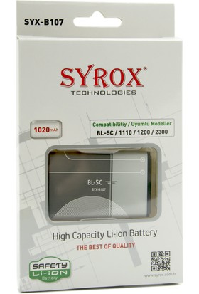Syrox Nokia 5C Batarya