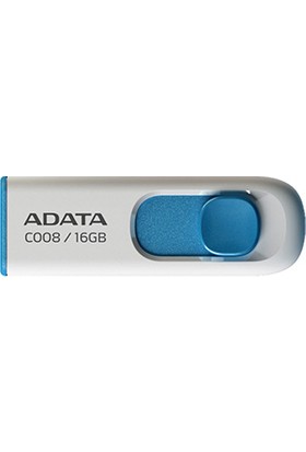 Adata C008 16 GB USB Bellek Beyaz - Mavi