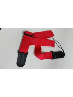 Alice A-040Lb Gitar Askı Kayışı - Kırmızı